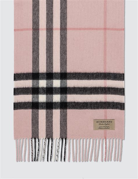 burberry pink check cashmere scarf|classic check Burberry cashmere scarf.